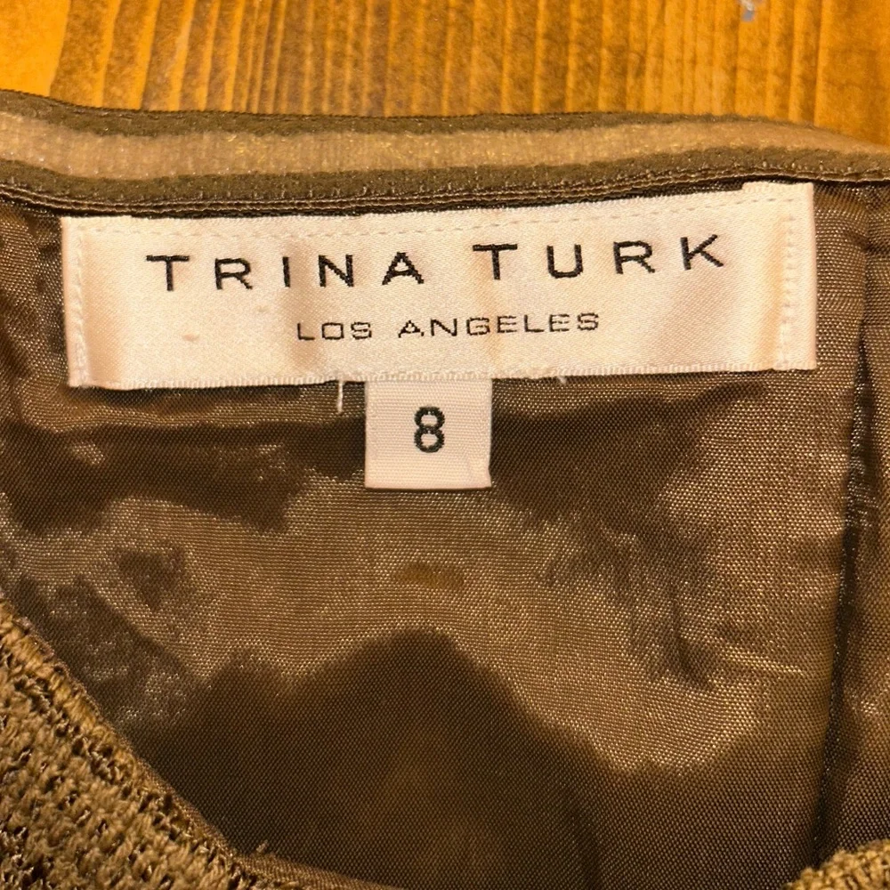 Trina Turk Strapless Cocktail Dress - Size 8 - Picture 16 of 16